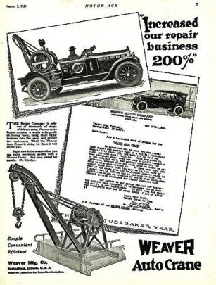 Weaver Auto Crane Ad