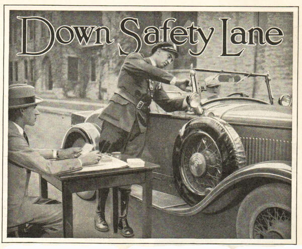 Weaver Safety Lane Popular Mechanics Magazine 1930