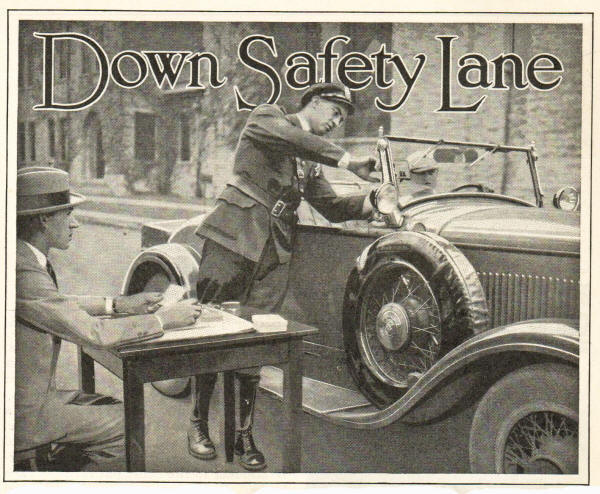 Weaver Safety Lane Popular Mechanics Magazine 1930