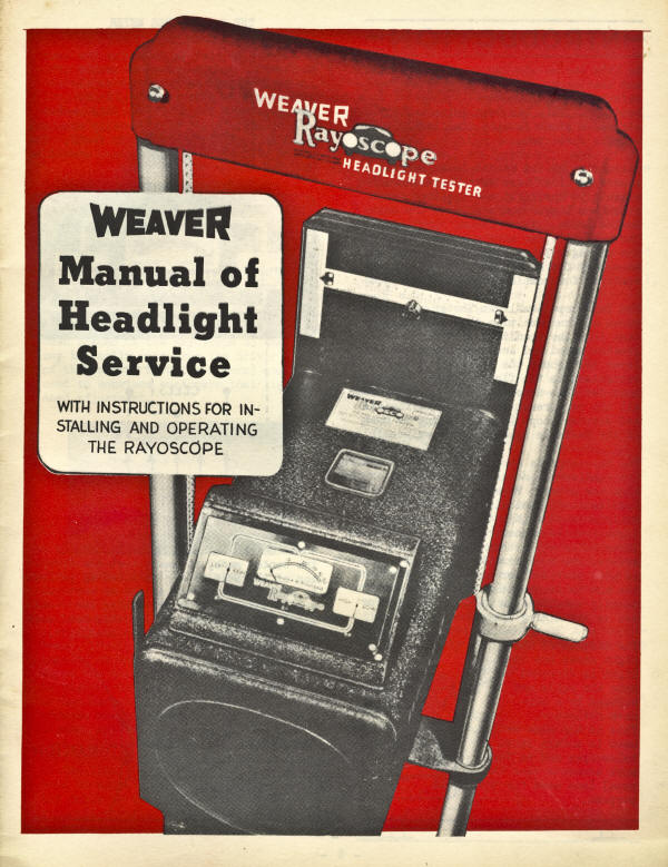 Weavers First Version of the RayoScope Headlight Tester