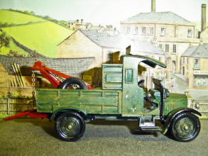 Weaver Toy Model of the Auto Crane by Corgi - 1920 era