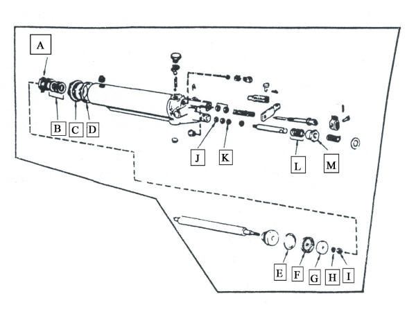 Weaver Jack Cylinder Diagram For Seal Kit Installation